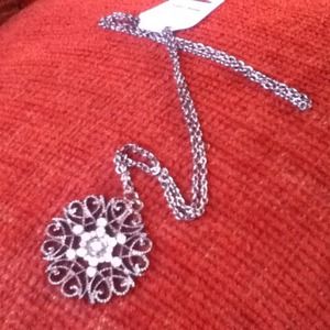 Jewelry - RESERVED** Carved Rhinestone Long Boho Necklace Jewelry - RESERVED** Carved Rhinestone Long Boho Necklace
