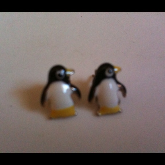 Penguin earrings - Picture 1 of 1