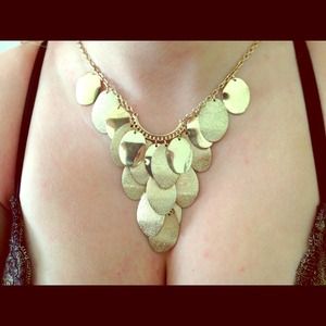 gold necklace