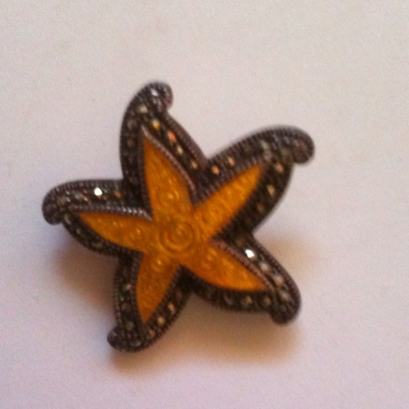 Starfish brooch - Picture 1 of 1