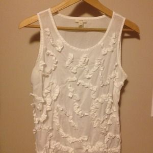 J. Crew cute white top size 10
