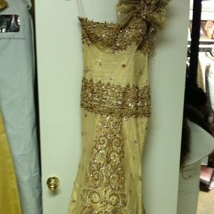 Couture Handmade Formal Dress Worn Once
