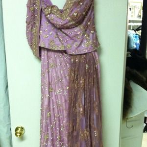 Evening Dress couture handmade one of a kind