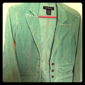 Corduroy Jacket Mint Green