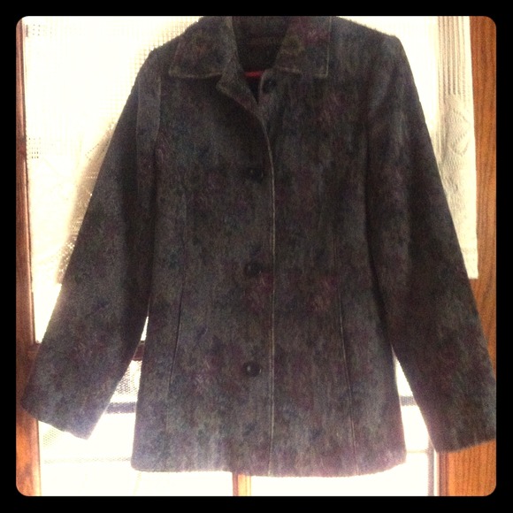 Unique Floral Coat