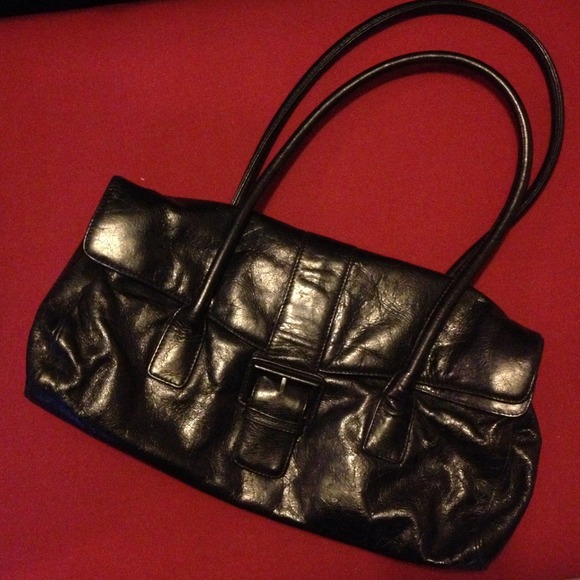 Hobo International black leather satchel