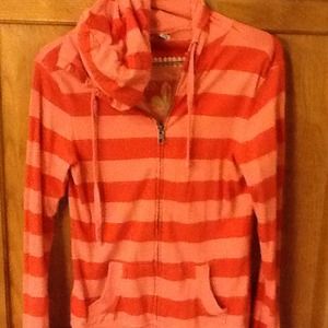 Striped hoody
