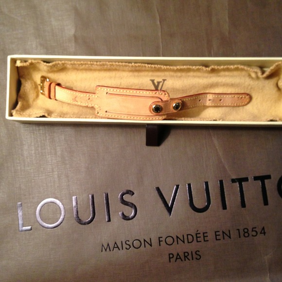 REDUCED! Authentic Louis Vuitton Leather Bracelet
