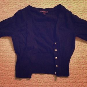 Betsey Johnson cropped cardigan