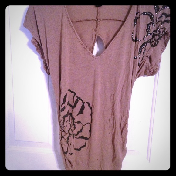 💋REDUCEDDDD Brown & black shirt