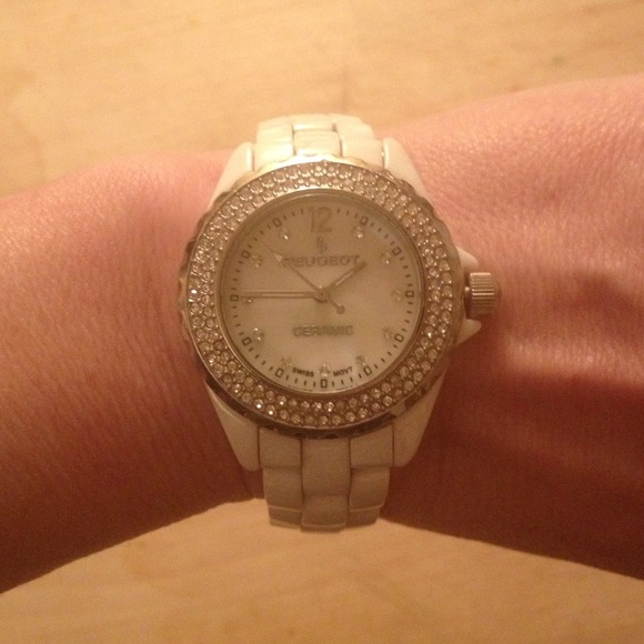 REDUCED!!!Peugeot Swiss Quartz Ceramic Watch