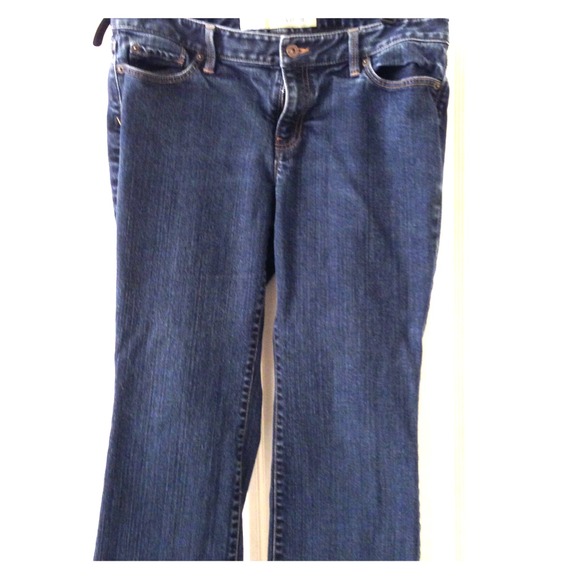 REDUCED Ann Taylor Loft Curvy Boot jeans -12P