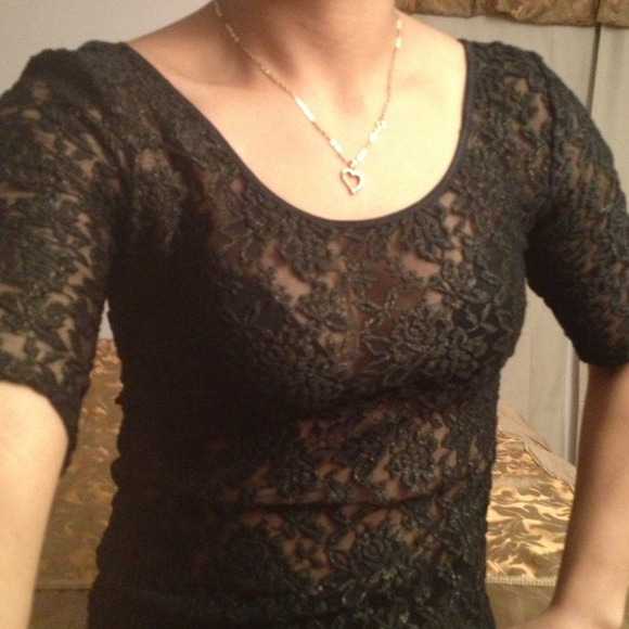 📛Sold📛Sexy lace top - Picture 2 of 3