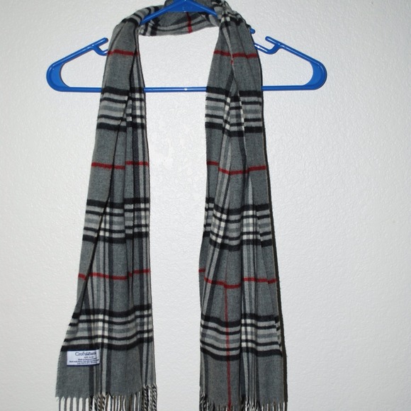 Reserved Grey, tan scarves &purple flats