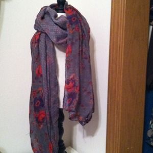 Floral scarf