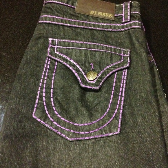 Black denim jeans - Picture 2 of 2