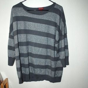 Sparkly striped sweater/tunic