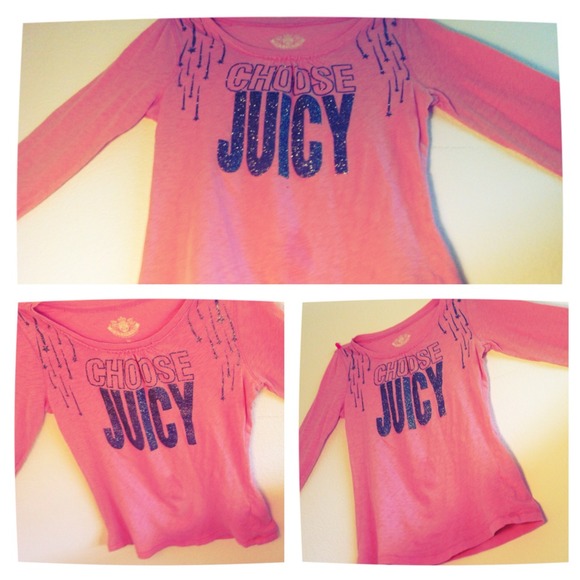 Pink juicy couture shirt - Picture 1 of 1