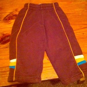 Size 2t brown boys sweatpants, no stains!