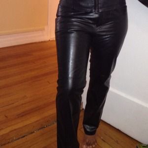 GAP boot cut Leather pants
