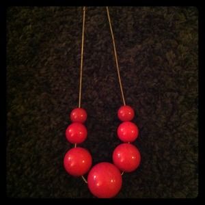 Pink Ball necklace