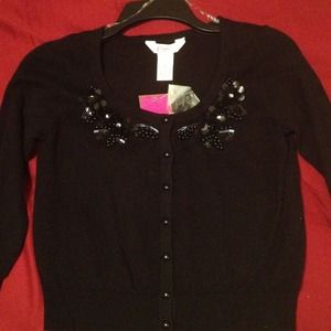 Cardigan, headbands, and tank top bundle