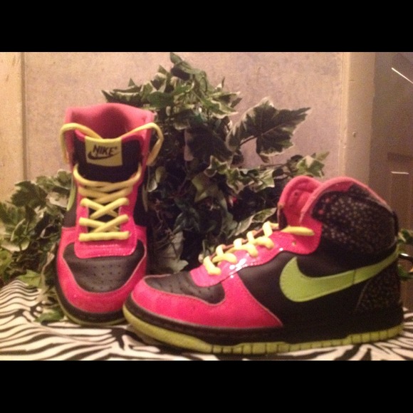 Nike multicolor high tops