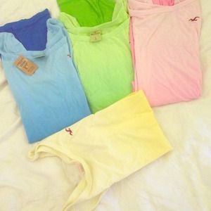 4 shaded shirts