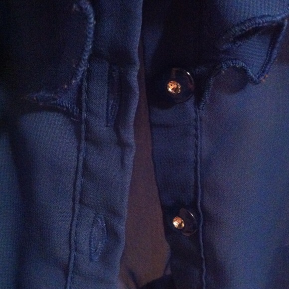 Blue dress top - Picture 2 of 2