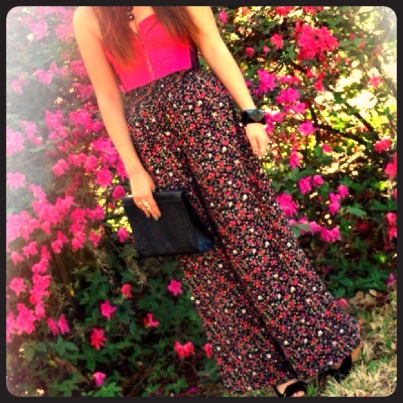 Floral pants :)))