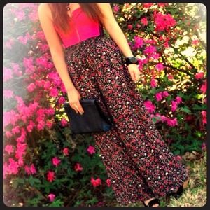 Floral pants :)))