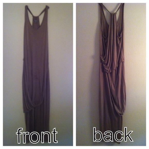 Wow couture grey simple dress - Picture 1 of 1