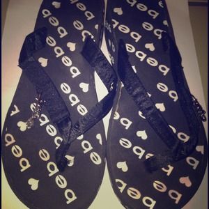 Bebe wedge sandals 💖