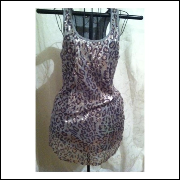 ‼️‼️sold‼️‼️Sequence leopard print top