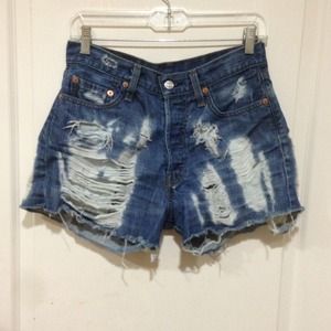 Authentic Vintage Levi's High Waisted Shorts