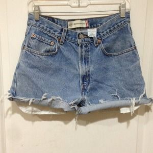 Vintage Levi's High Waisted Shorts