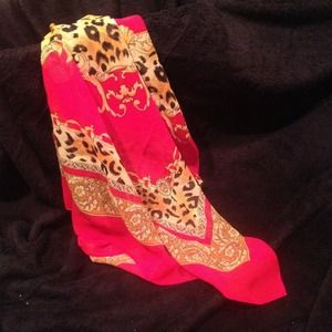 Leopard Print Scarf