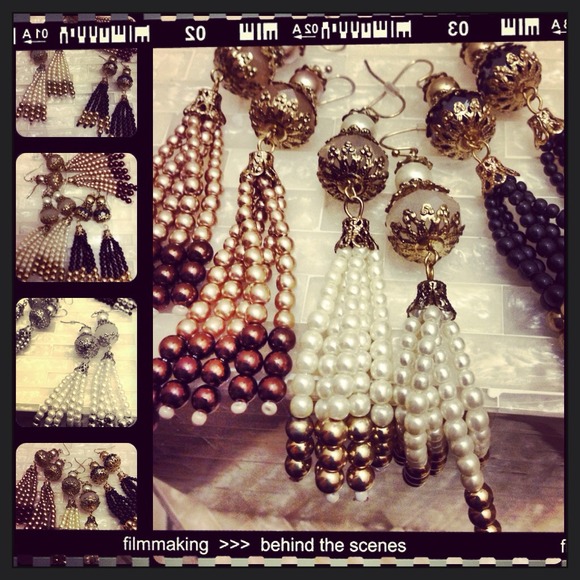 Tassel earrings 3 colors available