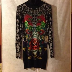 Ed Hardy turtle neck Dress
