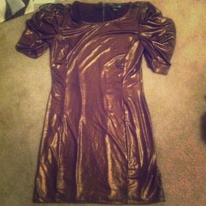 Metallic party dress!