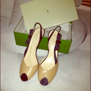 Kate Spade PeepToe Heels