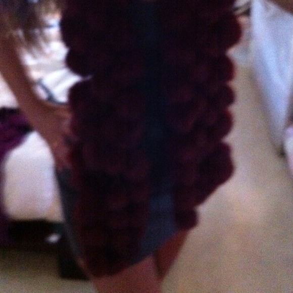 100% Authentic Angora Rabbit Fur Scarf - Picture 2 of 2