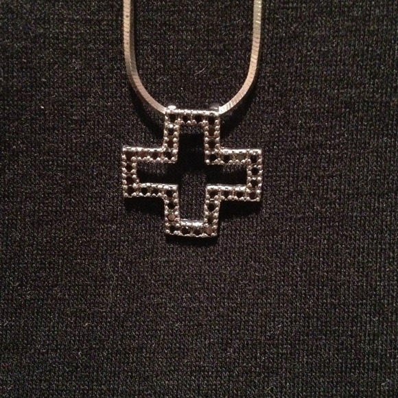 Sterling Silver Cross Necklace