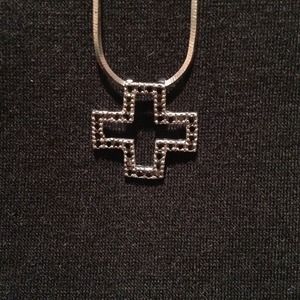 Sterling Silver Cross Necklace