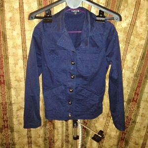 Navy blue jacket