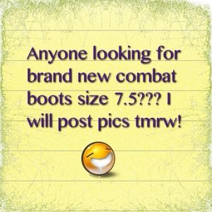 Combat boots for sell