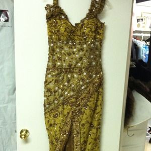 Couture Handmade Formal Dress One of a Kind