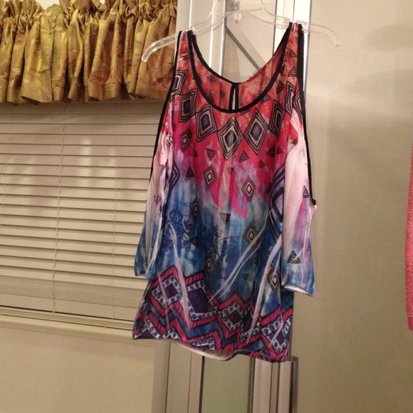 🌺Charlotte Russe sheer top🌺