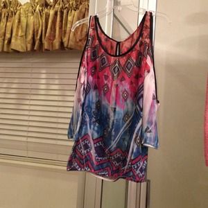 🌺Charlotte Russe sheer top🌺