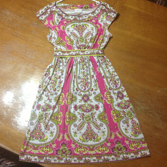 💐eci New York tie back dress
